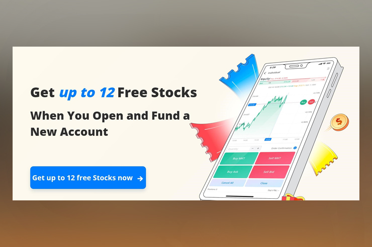 Free Stock Worth at Least $34